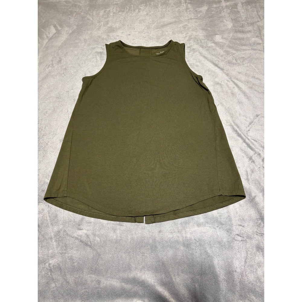 J. Jill Women Size XS Green Luxe Supima Sleeveless Tank Top 152991